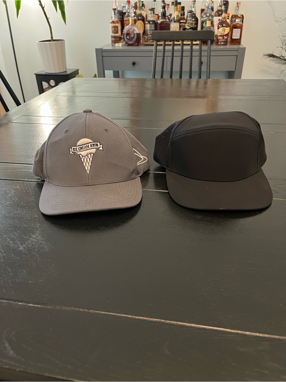 Gray Baseball Cap